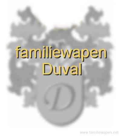 familiewapen Duval