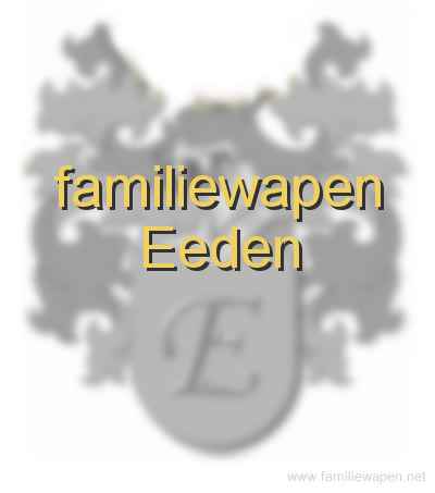 familiewapen Eeden