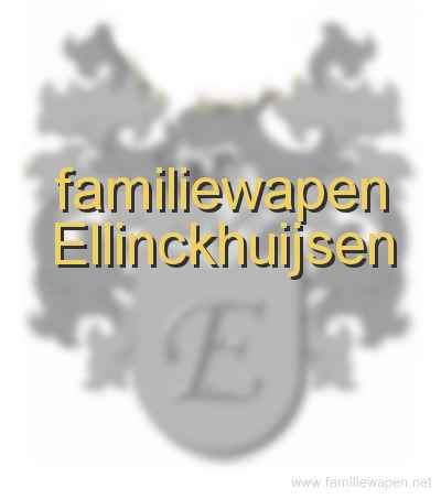 familiewapen Ellinckhuijsen