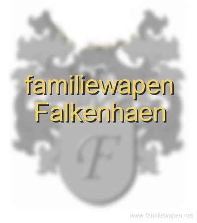 familiewapen Falkenhaen