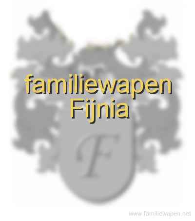 familiewapen Fijnia