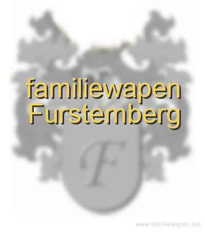 familiewapen Furstemberg