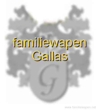 familiewapen Gallas