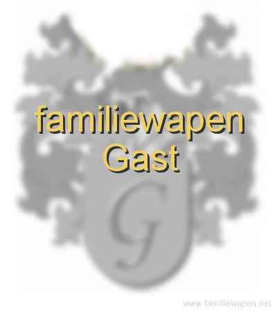 familiewapen Gast