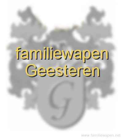 familiewapen Geesteren