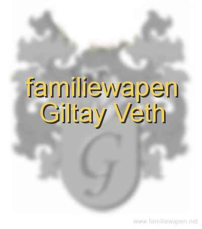 familiewapen Giltay Veth