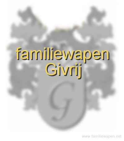 familiewapen Givrij