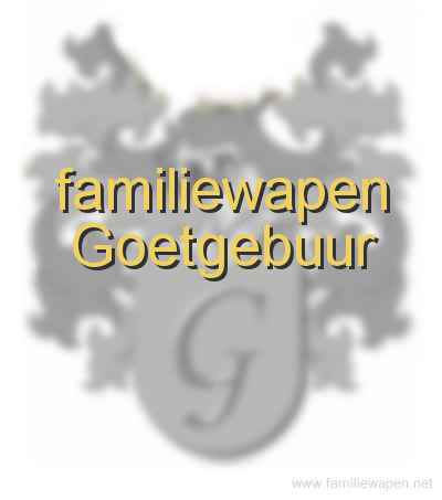 familiewapen Goetgebuur