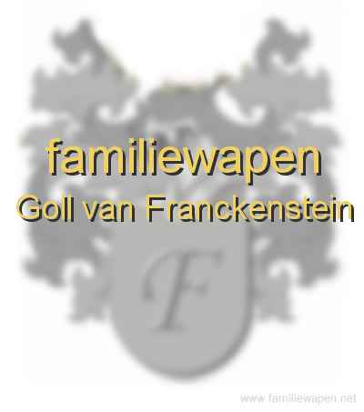 familiewapen Goll van Franckenstein