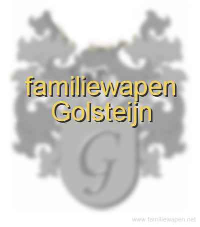 familiewapen Golsteijn