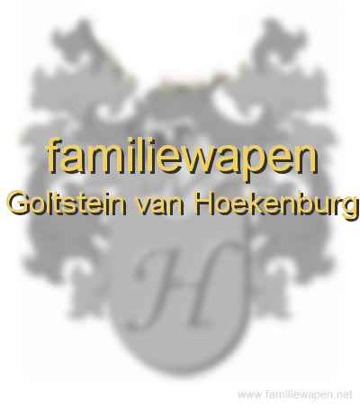 familiewapen Goltstein van Hoekenburg