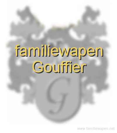 familiewapen Gouffier