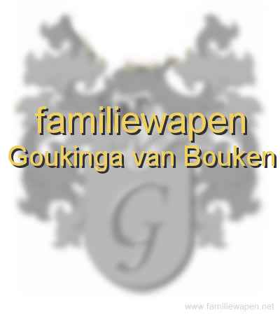 familiewapen Goukinga van Bouken