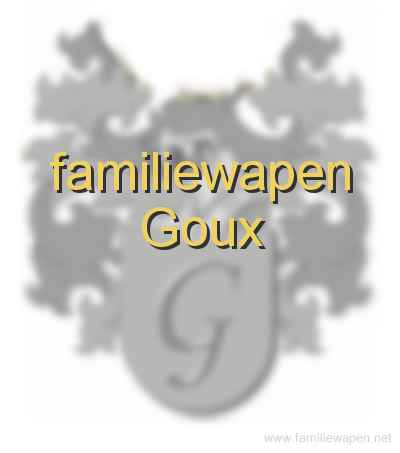 familiewapen Goux