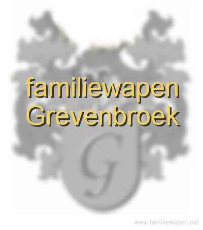 familiewapen Grevenbroek