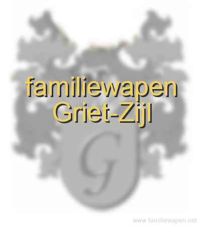 familiewapen Griet-Zijl