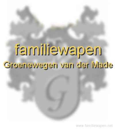 familiewapen Groenewegen van der Made