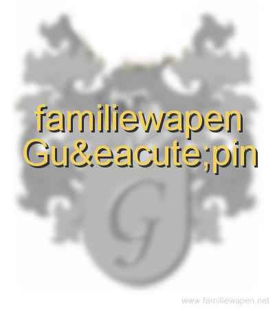 familiewapen Guépin