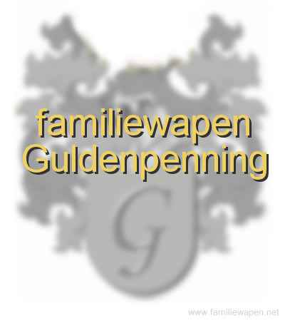 familiewapen Guldenpenning