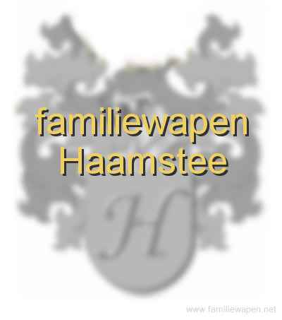 familiewapen Haamstee