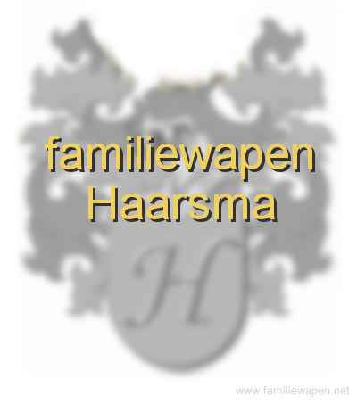 familiewapen Haarsma