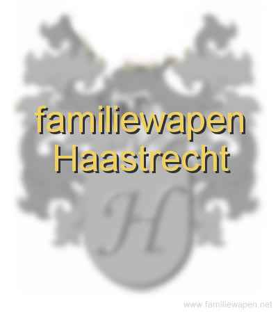 familiewapen Haastrecht