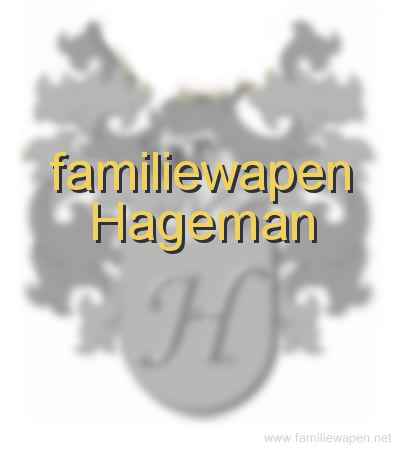 familiewapen Hageman