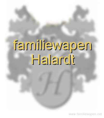 familiewapen Halardt