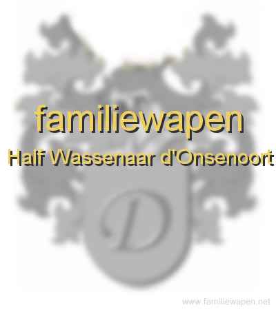 familiewapen Half Wassenaar d'Onsenoort