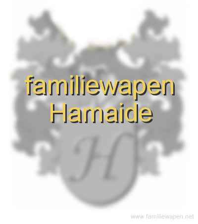 familiewapen Hamaide