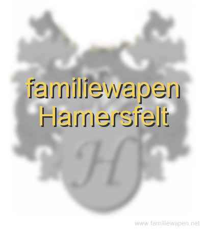 familiewapen Hamersfelt