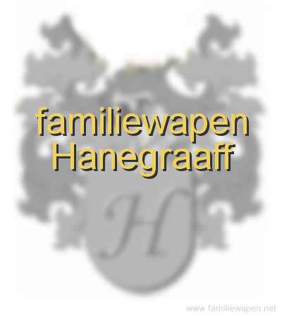 familiewapen Hanegraaff