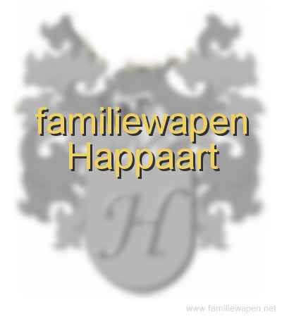 familiewapen Happaart