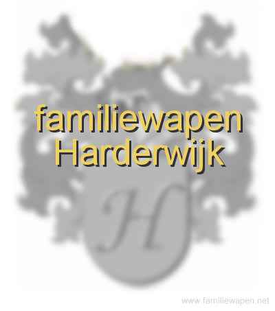 familiewapen Harderwijk