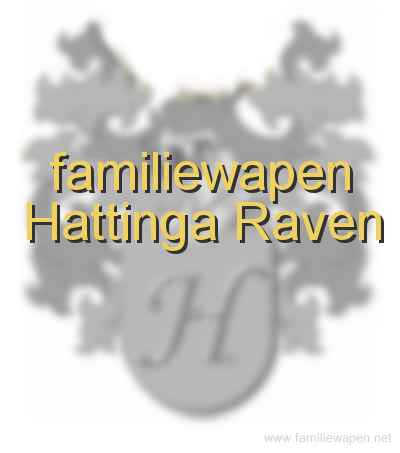 familiewapen Hattinga Raven