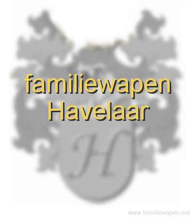 familiewapen Havelaar