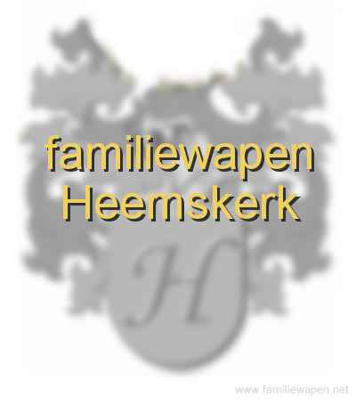 familiewapen Heemskerk