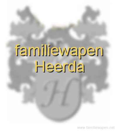 familiewapen Heerda