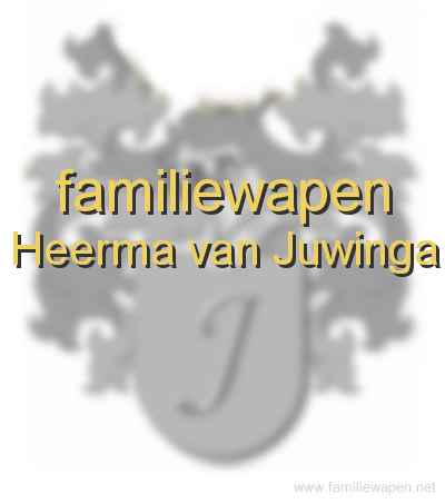 familiewapen Heerma van Juwinga