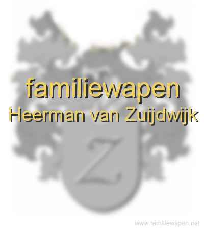 familiewapen Heerman van Zuijdwijk