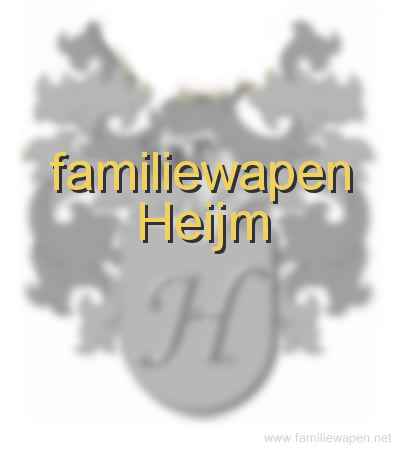 familiewapen Heijm