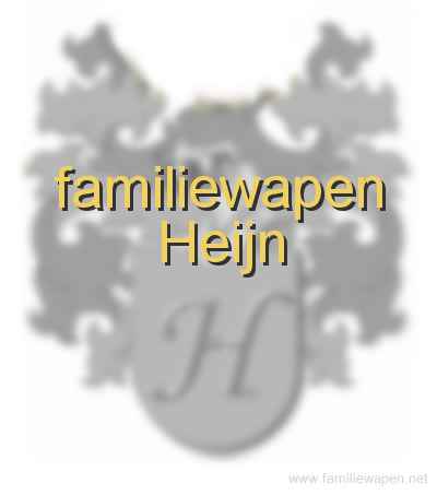 familiewapen Heijn