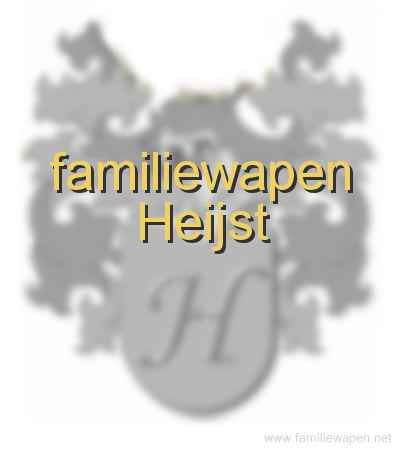 familiewapen Heijst