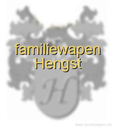 familiewapen Hengst