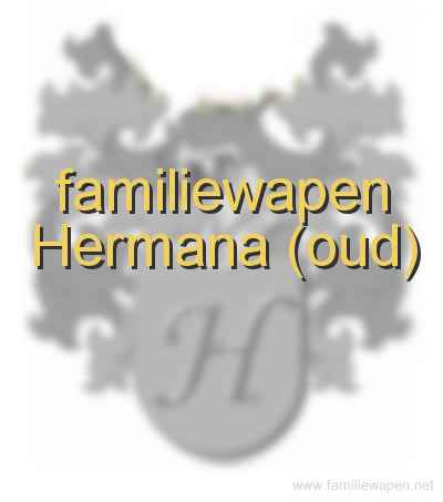 familiewapen Hermana (oud)