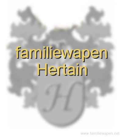 familiewapen Hertain