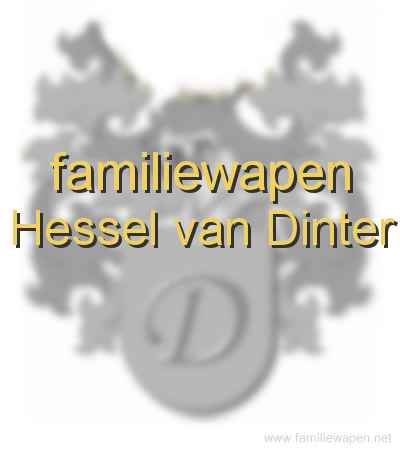 familiewapen Hessel van Dinter