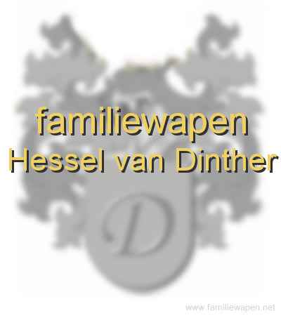 familiewapen Hessel van Dinther