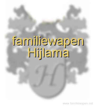 familiewapen Hijlama