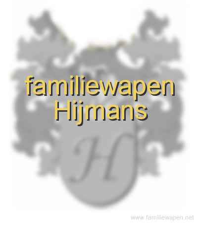 familiewapen Hijmans